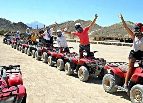 Quad 3 Hours in Hurghada with Camel Ride