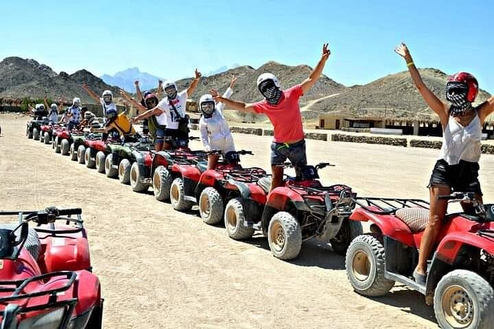 Quad 3 Hours in Hurghada with Camel Ride