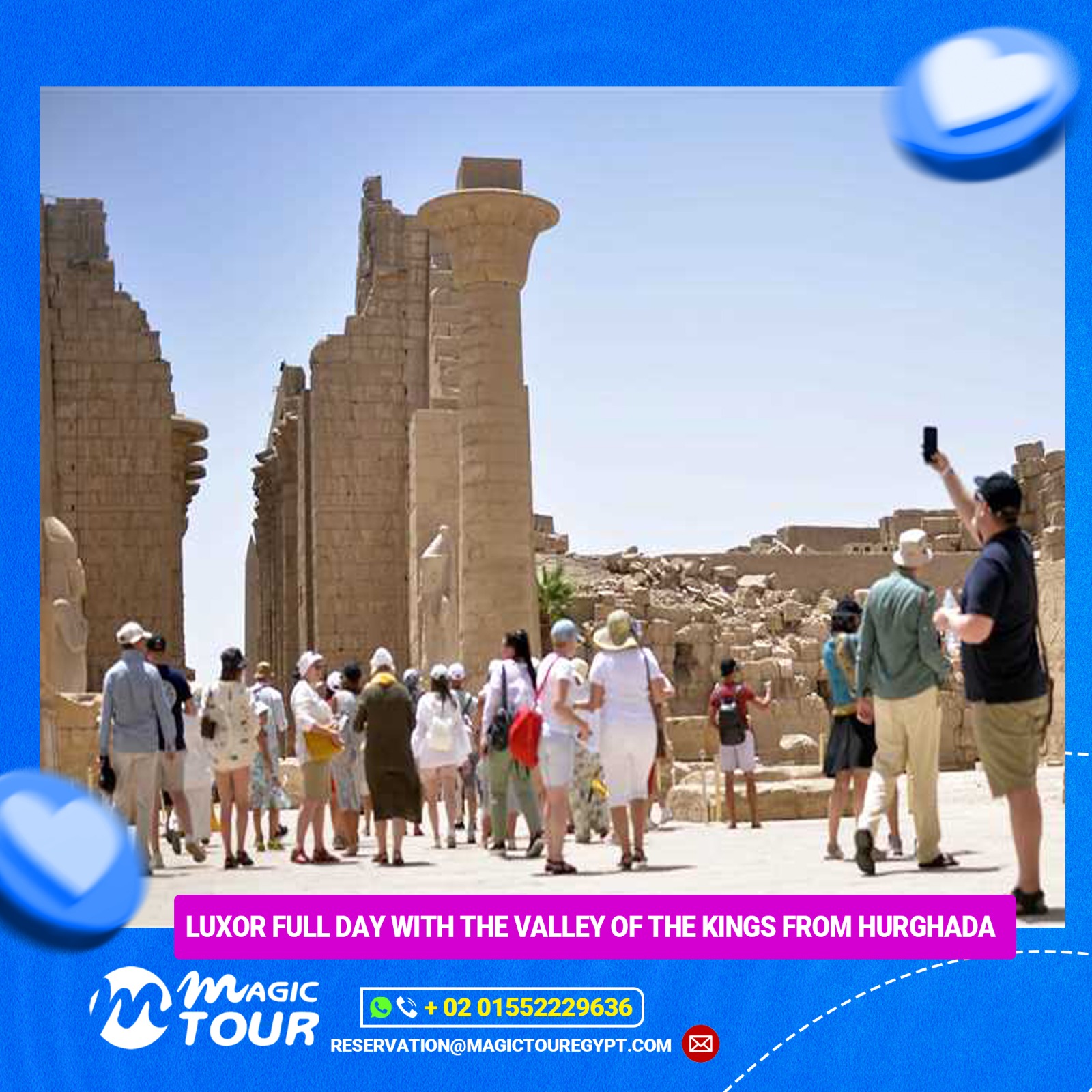 Luxor Full Day With The Valley Of Queens From Hurghada